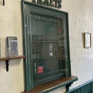 the ticket window