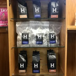 Now selling whole bean, pre-ground, and K-cup coffee from House Cup Coffee Roasters. All coffee is fair trade organic!