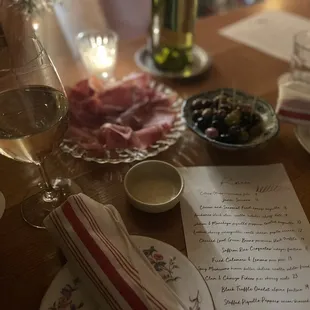 Beautiful bar snacks