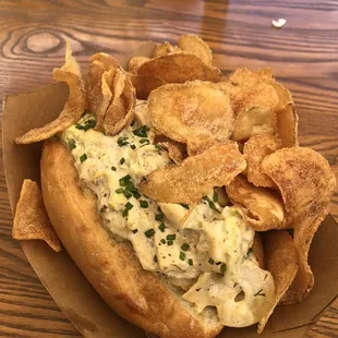 Plant Based Lobster Roll