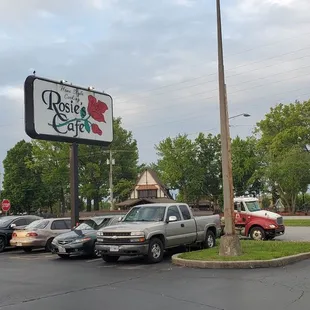 cars parked in a parking lot