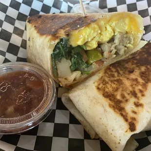 Breakfast burrito