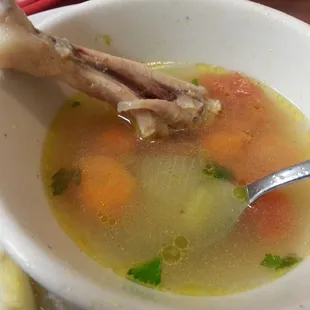 Amazing caldo de pollo