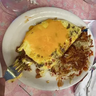 Kitchen Sink Omelet
