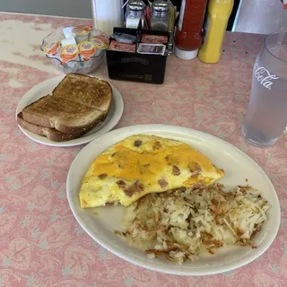 Ham and Cheese Omelet