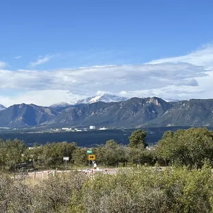 Not a bad view from the lot