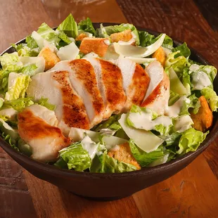 a bowl of chicken salad