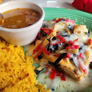 Pollo Santa Fe - Lunch portion
