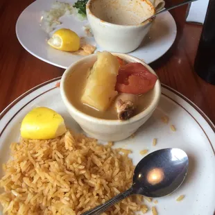 Caldo de pollo 2.99 cup I&apos;m already full