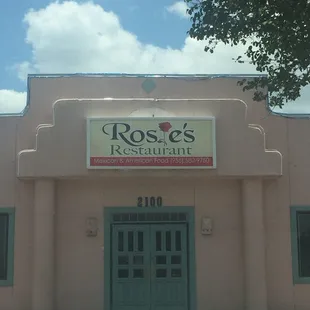 Front entrance