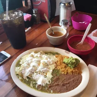 Enchiladas Verdes