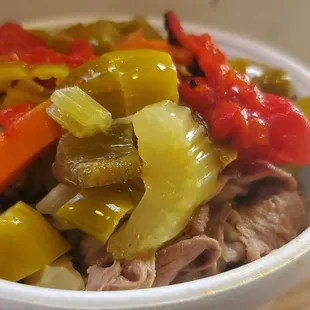 Italian Beef keto bowl