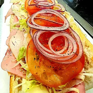 Fresh deli-sliced sandwiches