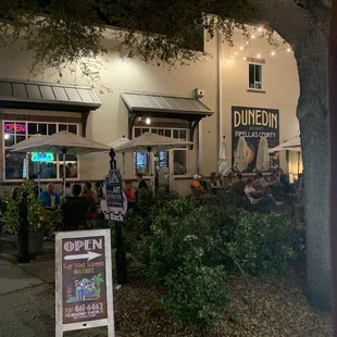 Outdoor seating