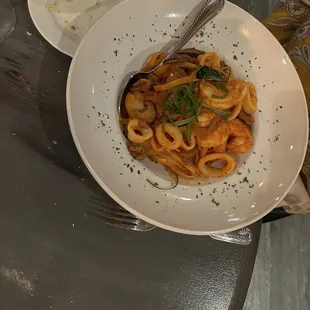 Mare e monte fettuccine