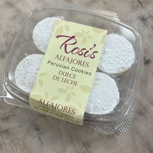 Mini dulce de leche alfajores (aka soft shortbread cookies with caramel filling). DELICIOUS!