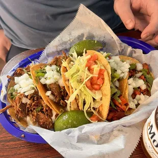 Taco Plate Al Pastor Taco Beef Fajita Taco