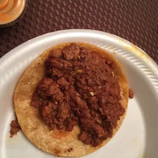 Chorizo & Bean Taco