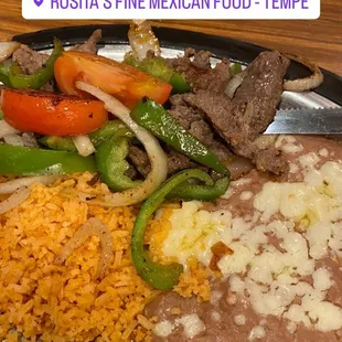 Steak Fajitas