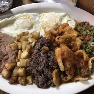 Great breakfast plate. Forgot the name though