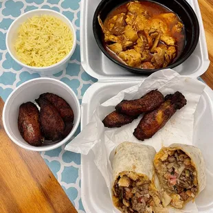 Pollo Guisado and Crazy Rosita - Everything was delicious!