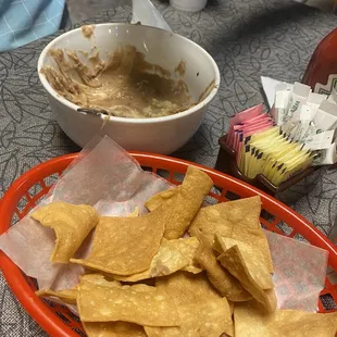 Just bean and cheese but it hit the spot