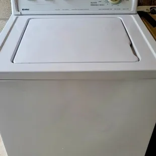 Refurbished Kenmore Washer Installed (05/18/23). @RossApplianceAndMattress #Kalihi #Oahu #Hawaii #Appliances #Mattresses #RentalProperty