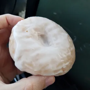 Heavy glazed cake donut