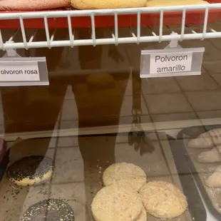 a variety of cookies and pastries