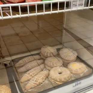 a variety of pastries