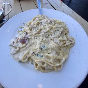 Spaghetti Alla Carbonara Pasta