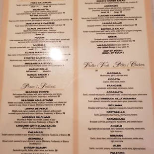 Menu pg 2 September 2023