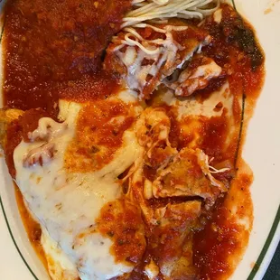 Chicken parmigiana