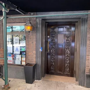 Entrance.