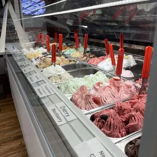 Gelato flavors