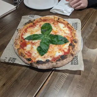 Margherita pizza. Delicious.