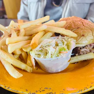 Pulled pork sliders.