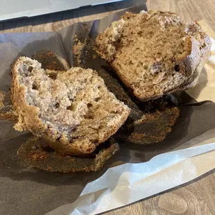 Apple cinnamon muffin