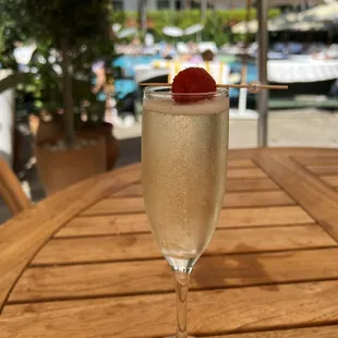 Complimentary prosecco on my birthday!