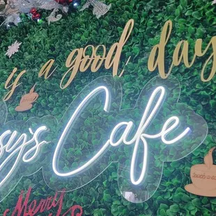 and their cute sign