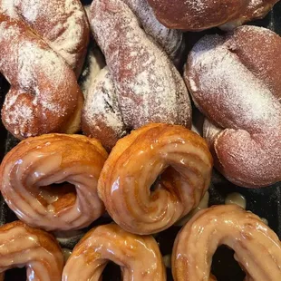 a variety of doughnuts