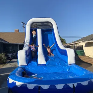18' water slide