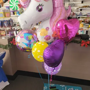 Unicorn Balloon Bouquet