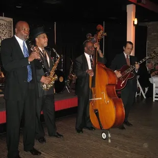 Opening band at Rosy&apos;s Jazz Hall