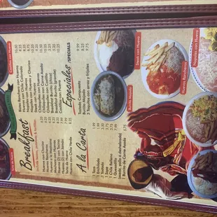 They can make Breakfast Burritos out of any combination plate. (Prices Vary)