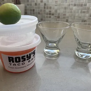 Rosys Strawberry Non-Alcoholic Maragrita Kit