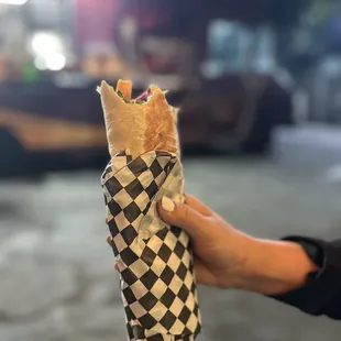 Veg. Falafel Wrap