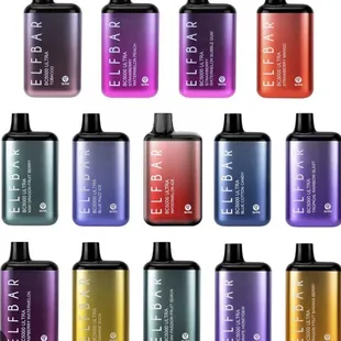 various colors of vape