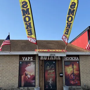 the outside of the store