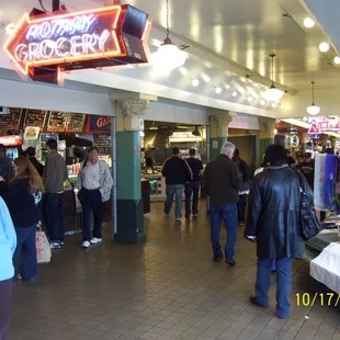 people shopping in a store